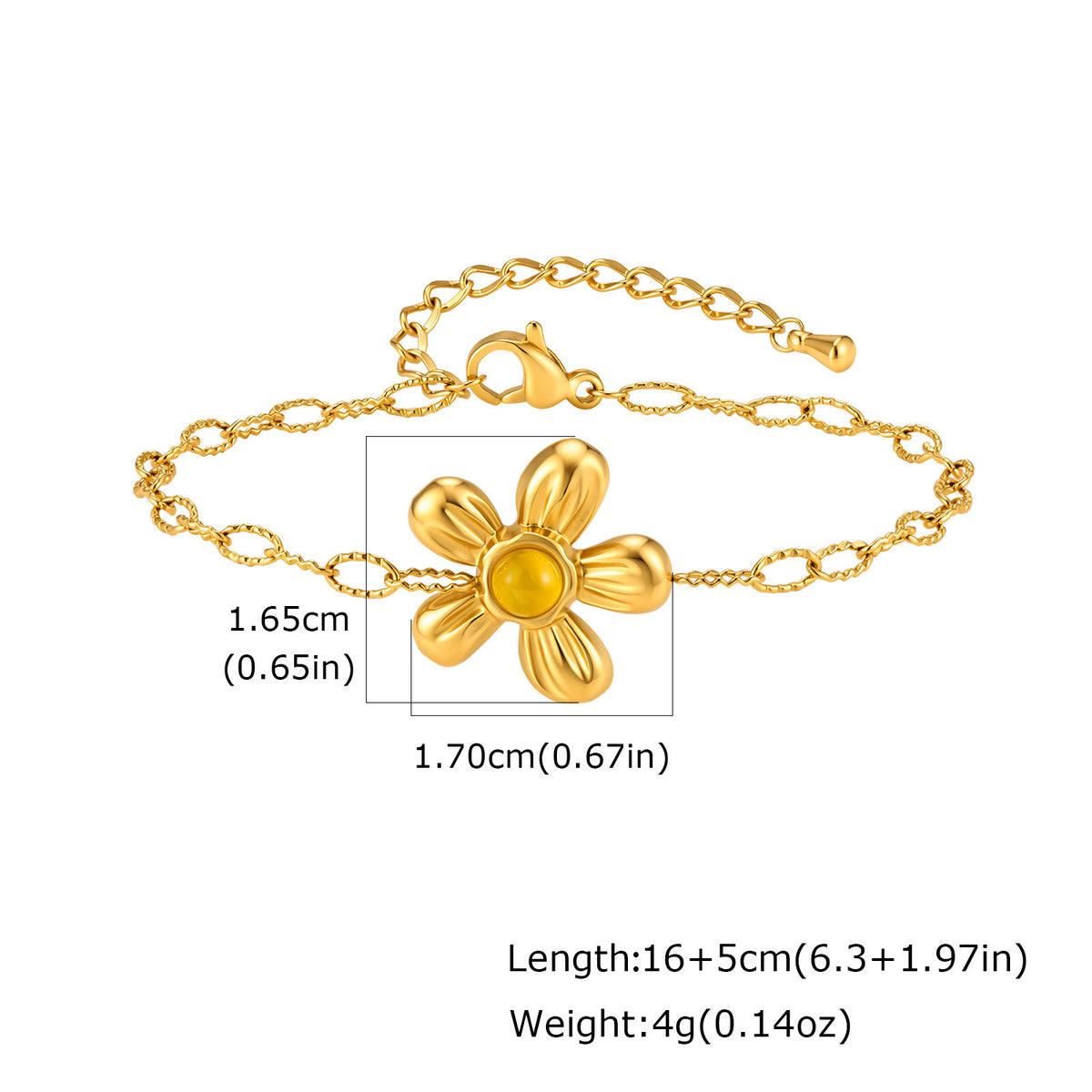 Floral Jewelry Collection — Ring, Bracelet, Earrings or Necklace