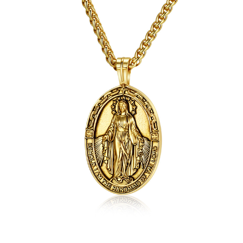 Stainless Steel Vintage Necklace