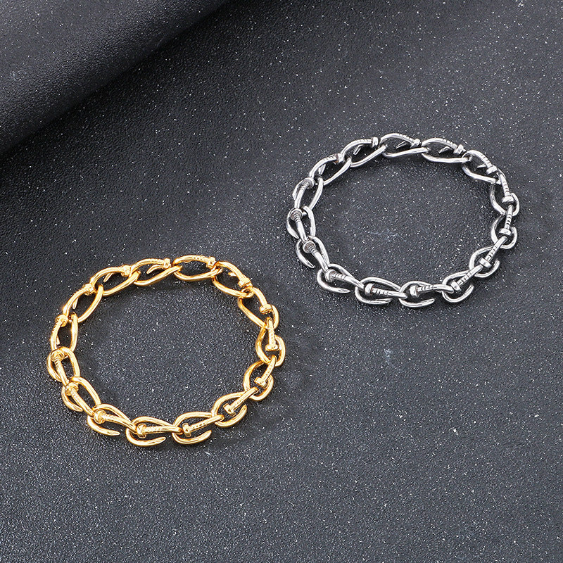 Planderful Everyday Genie Spiny Nail Bracelet for Men