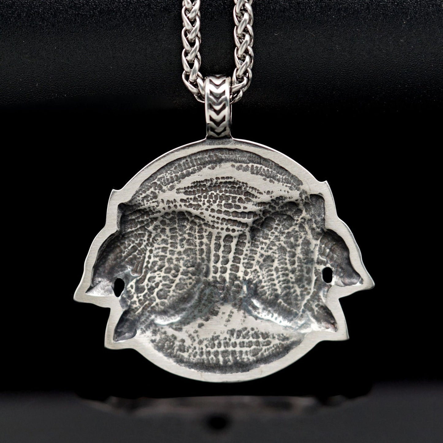 Steel Necklace – Vintage Nordic Celtic Wolf Pendant