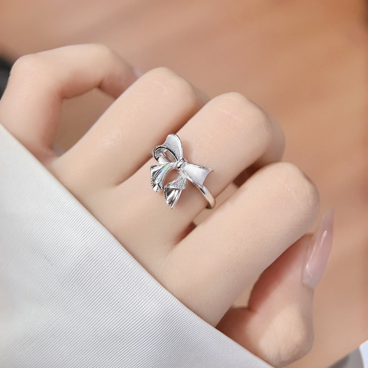 Princess Run S925 Sterling Silver Ring