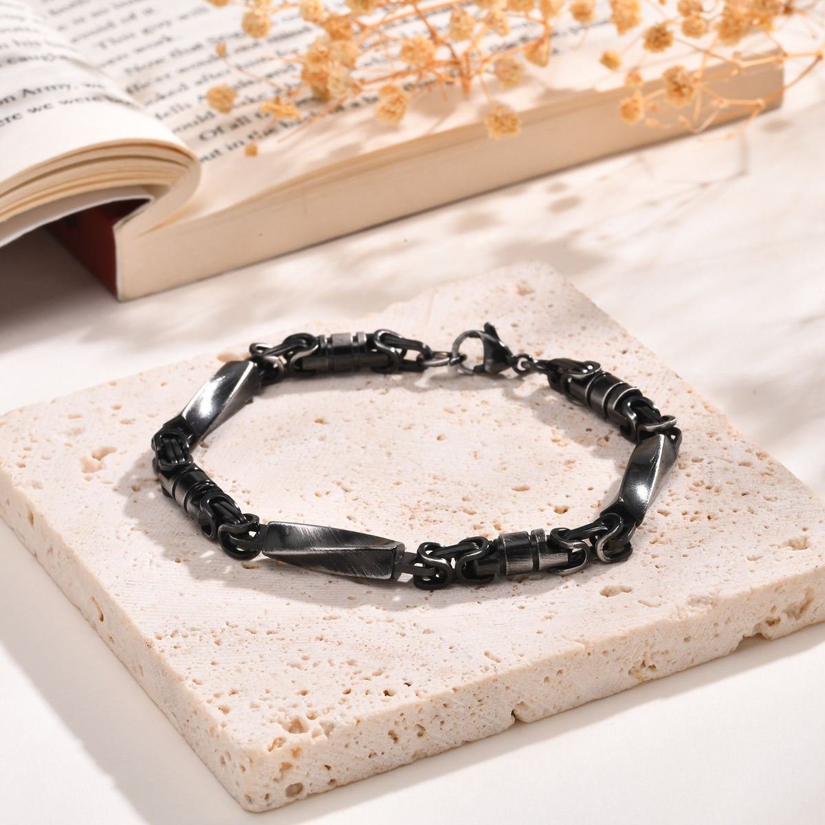 Vintage Stainless Steel Bracelet for Men