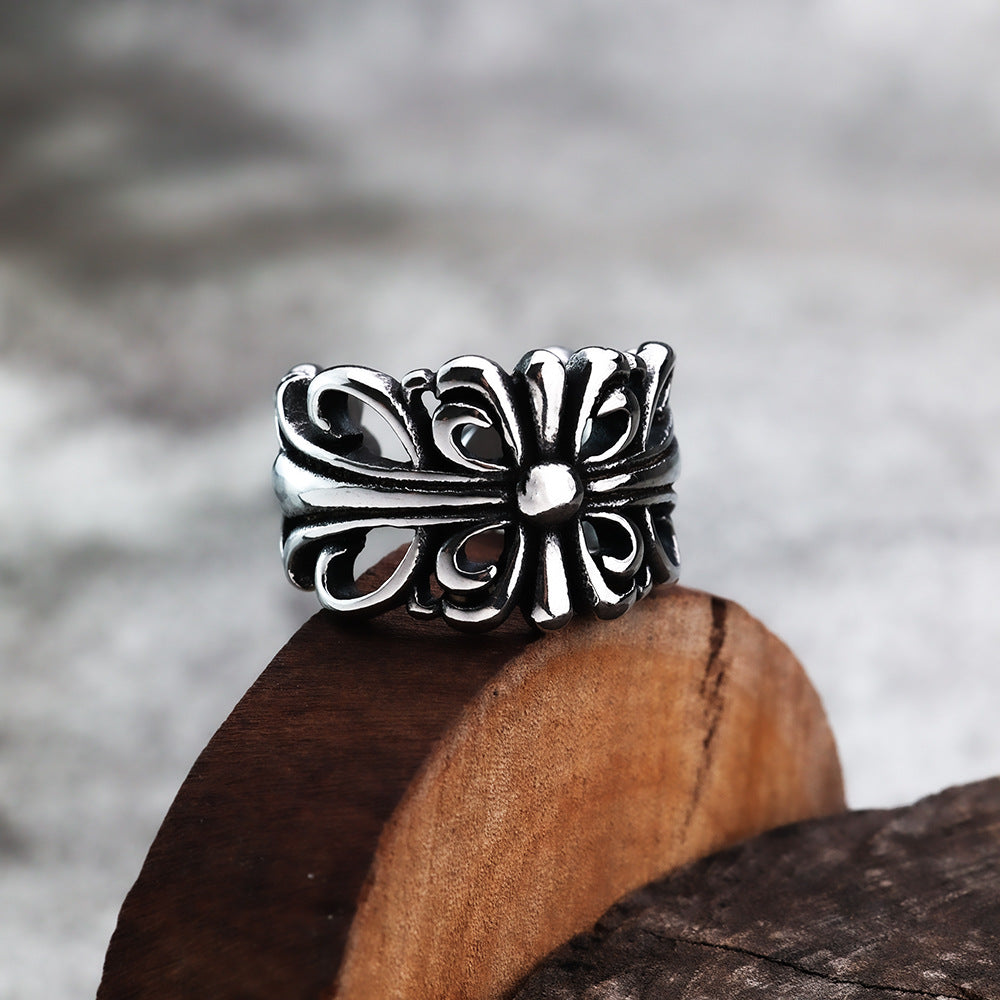 Cross-Border New Products European American Style Ring