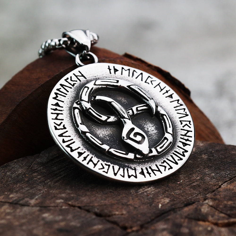 New European And American Gothic Style Titanium Steel Necklace