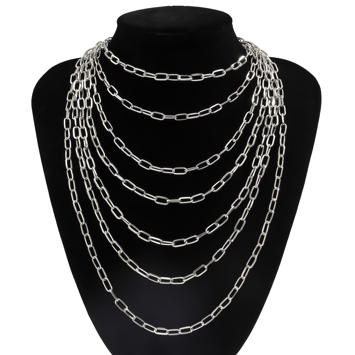 Personalized Geometric Chain Necklace For Women By Planderful Vienna Verve Elegant Statement Accessory