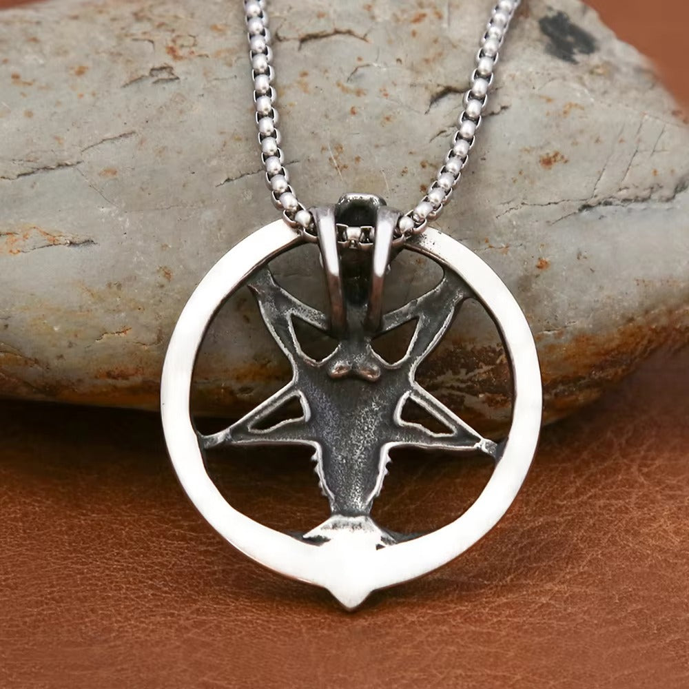 Punk Retro Stainless Steel Men's Ring