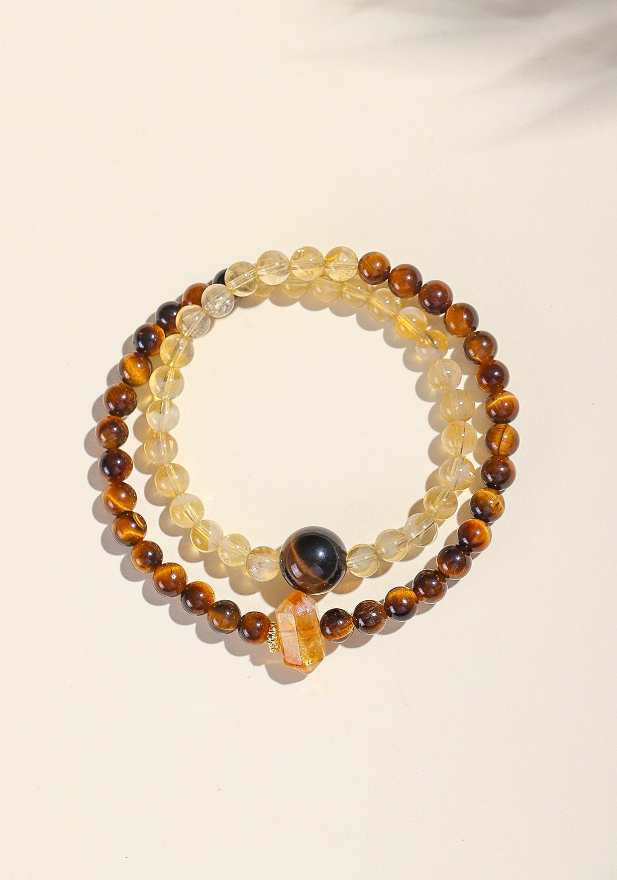 Planderful Fortune's Favor Bracelet – Unique Yellow Tiger Eye Design