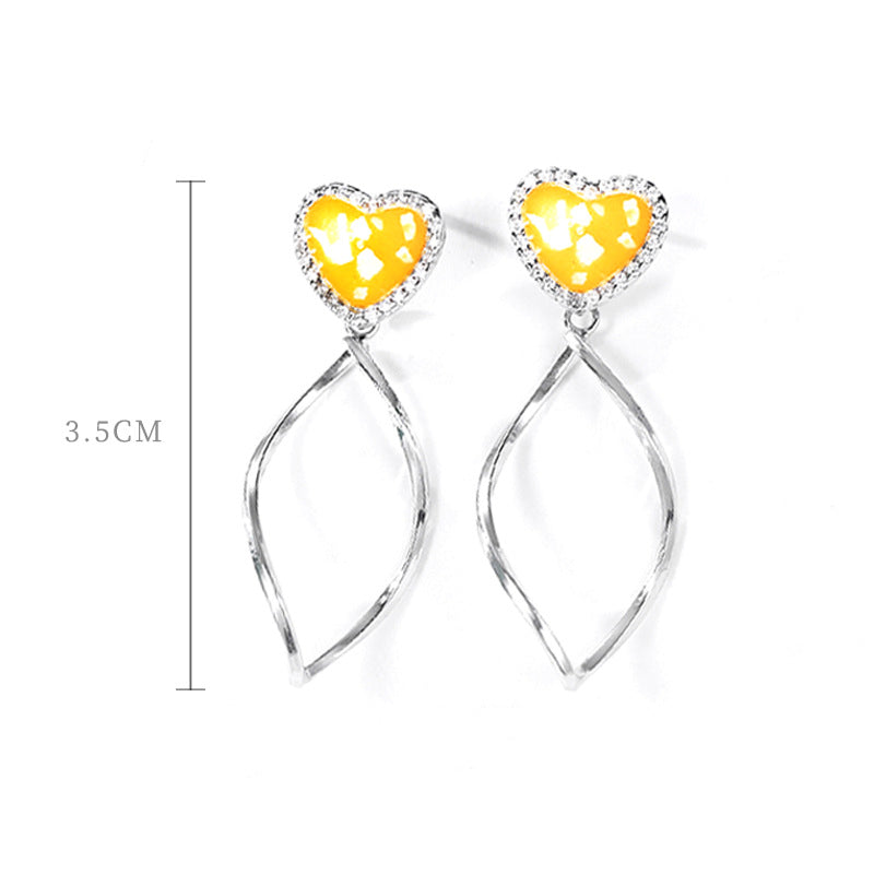 Love Stud 925 Sterling Silver Women's Earrings