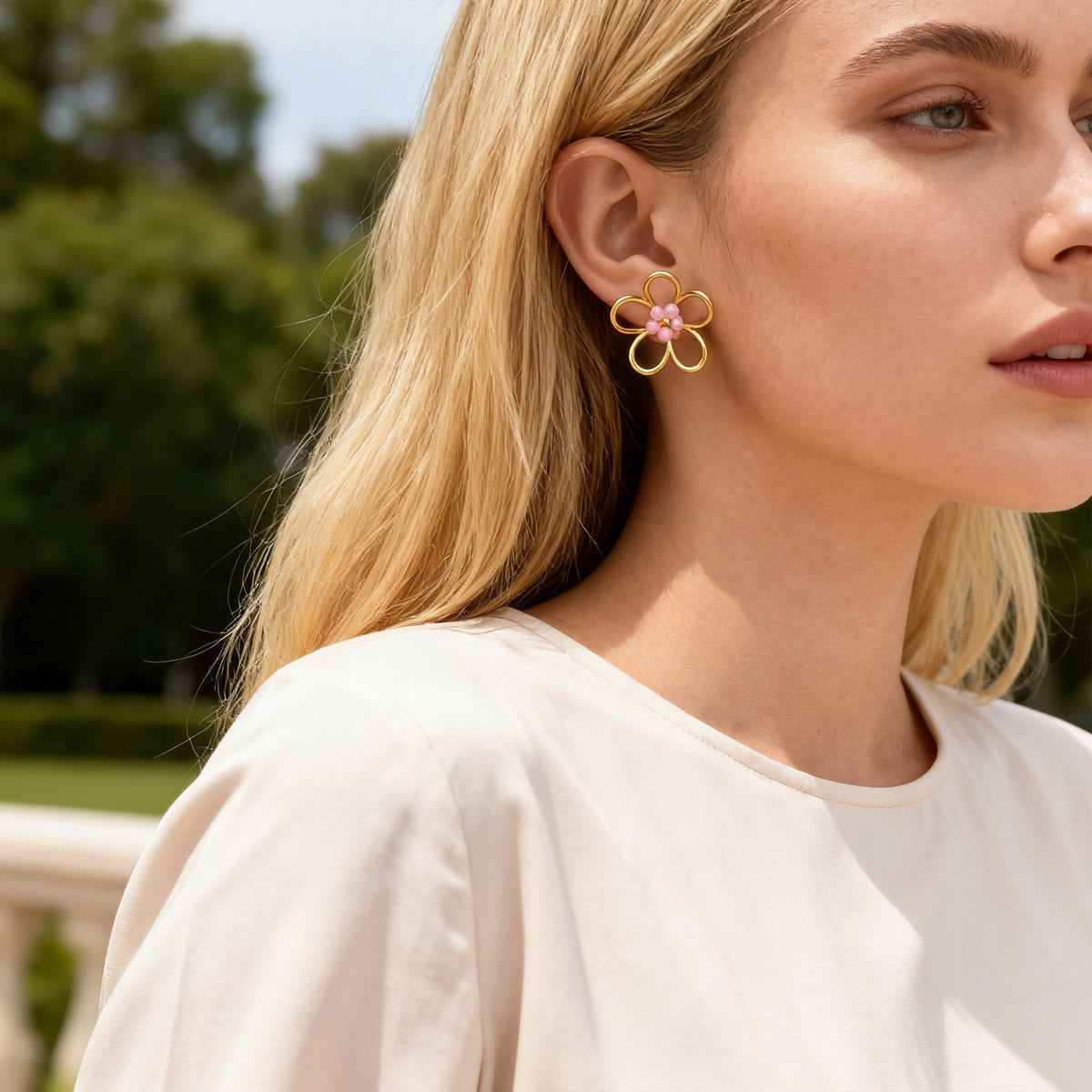 Floral Earrings — Four Distinct Designs