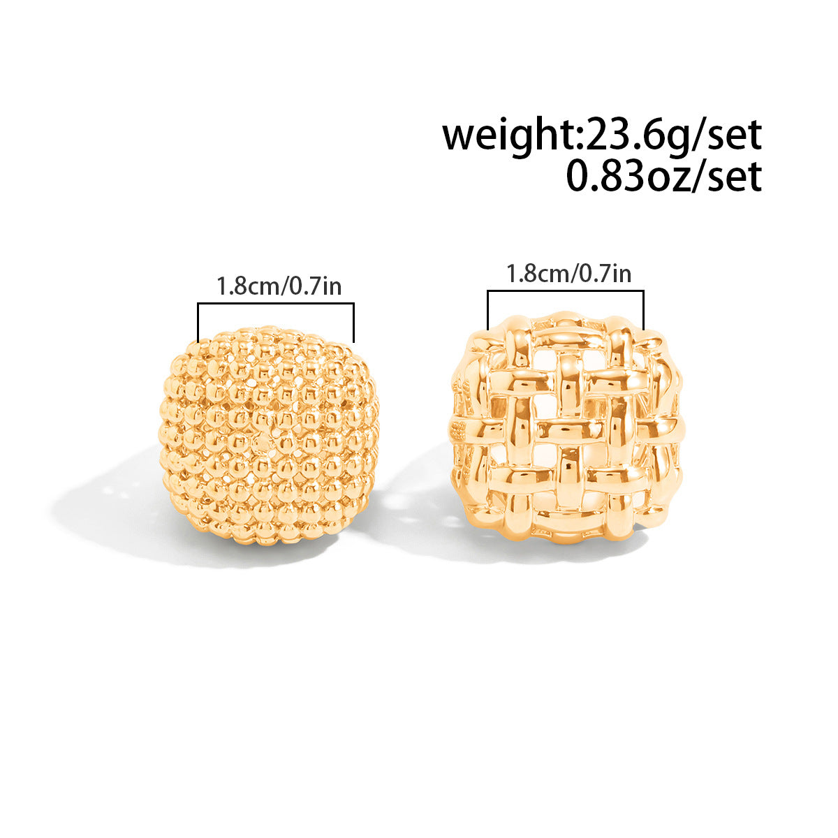 Planderful Statement Ring For Bold Fashion Lovers European Inspired Woven Mesh Alloy Design Vienna Verve