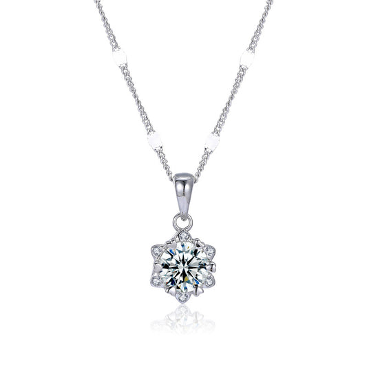 Sun 925 Sterling Silver Pendant Necklace