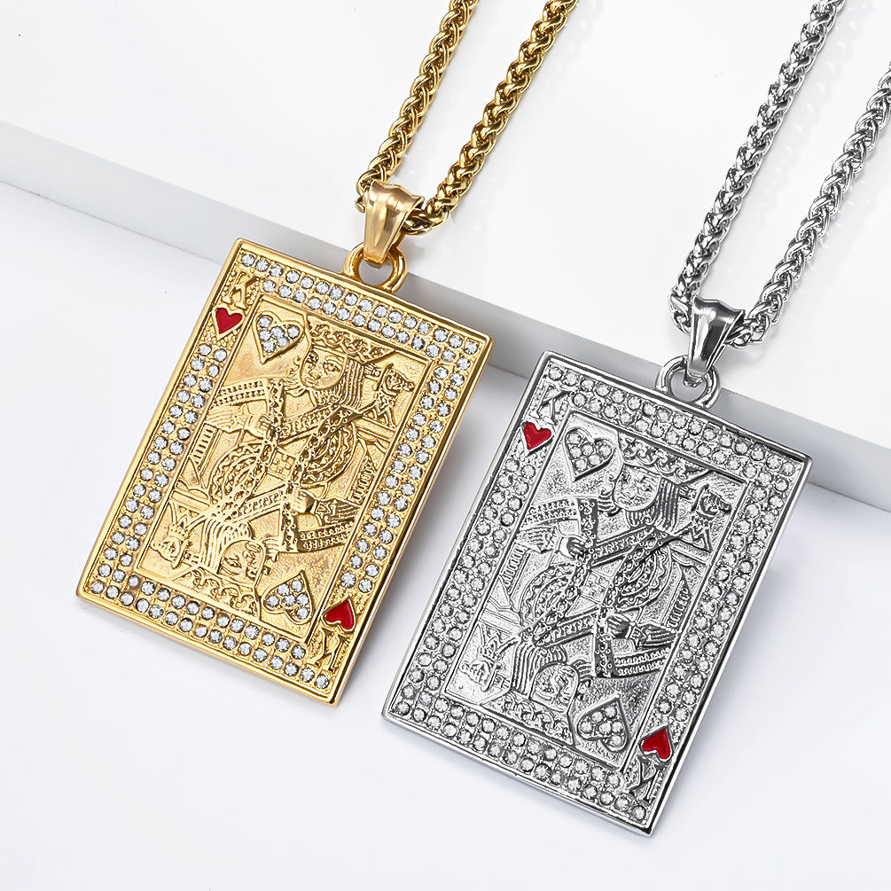 Steel Necklace – Elegant Everyday Wear For Men And Women Planderful Signature Steel Pendant