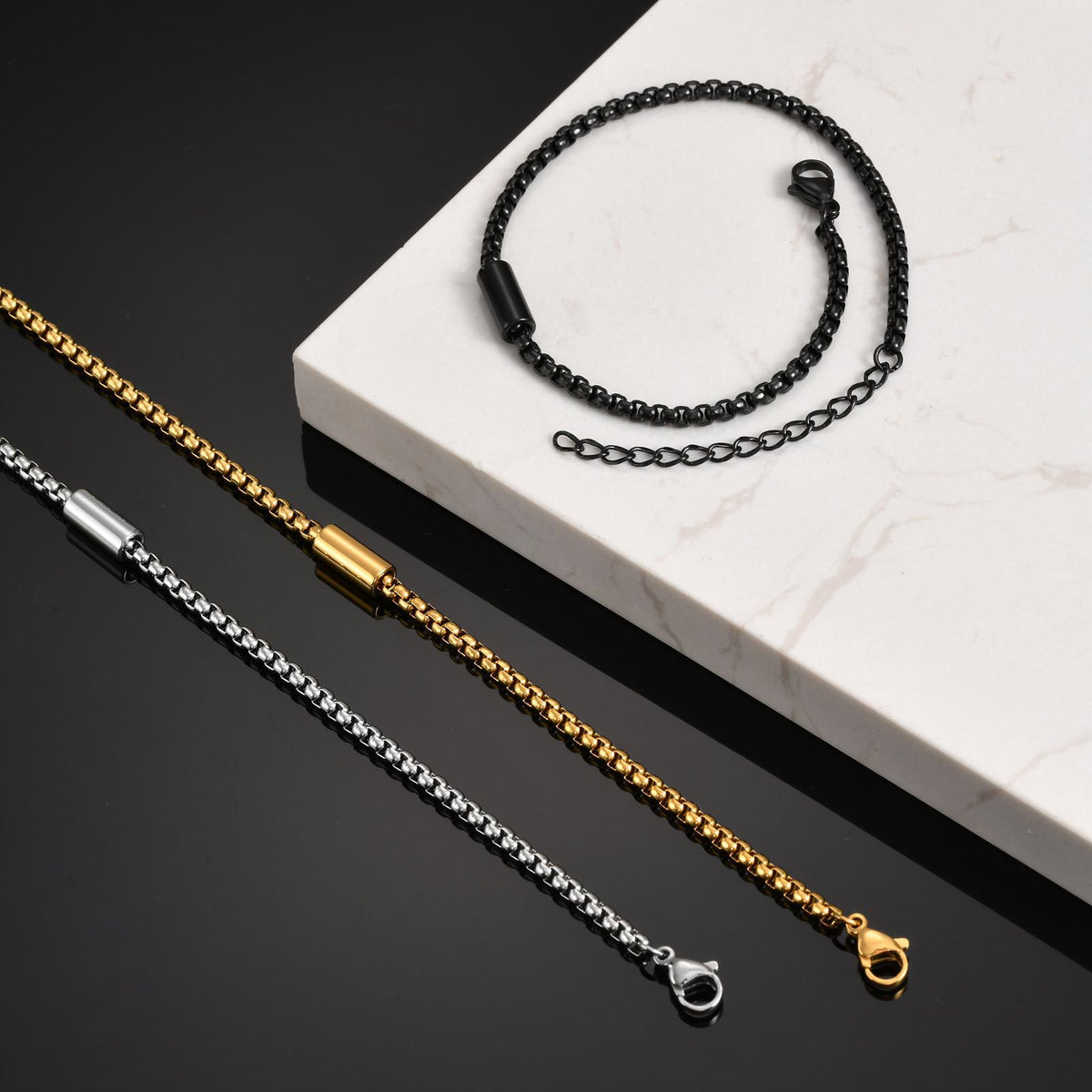 Pearl Stainless Steel Bracelet for Men