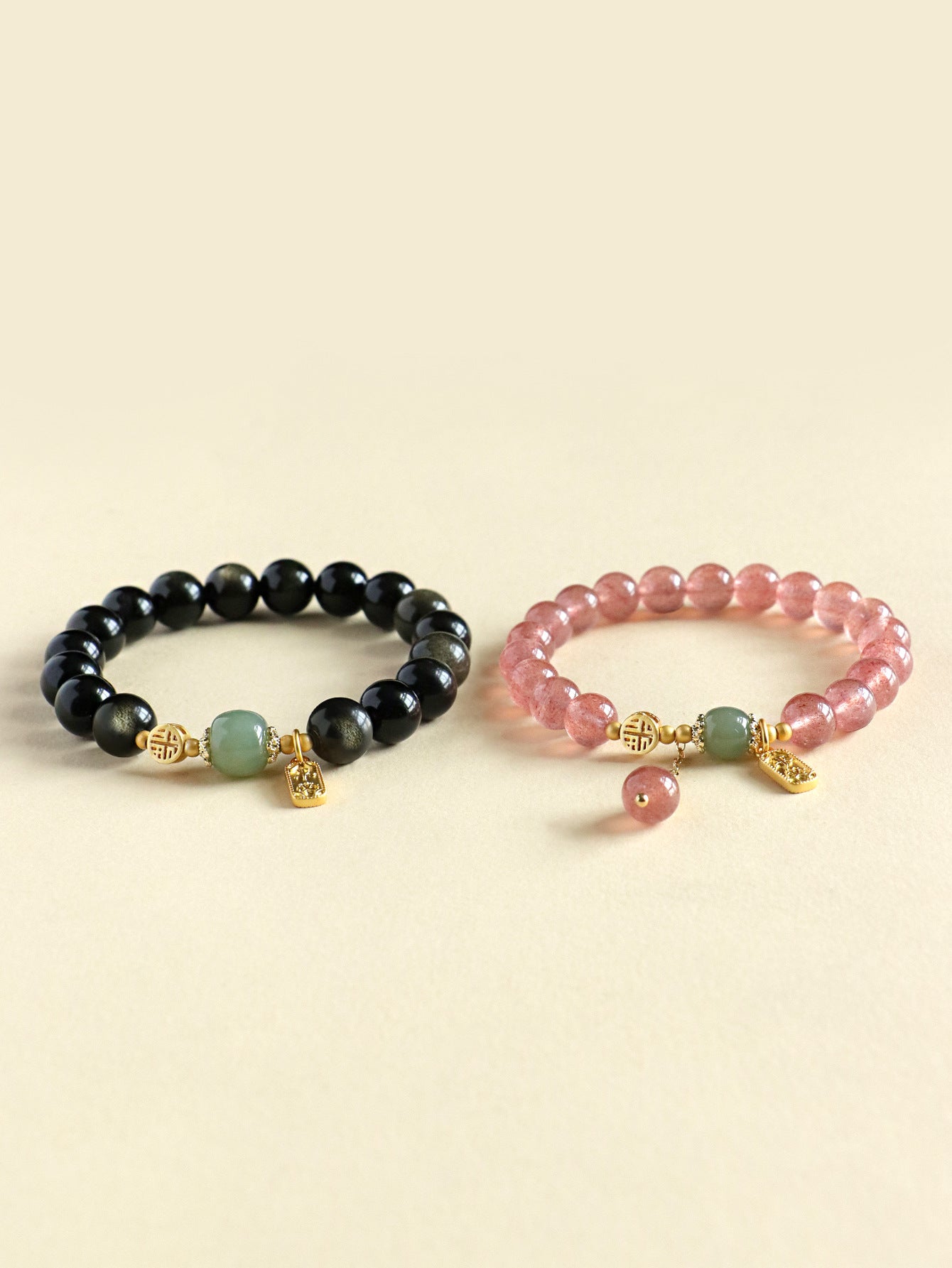 Planderful Fortune's Favor Bracelet – Elegant Crystal Design for Couples