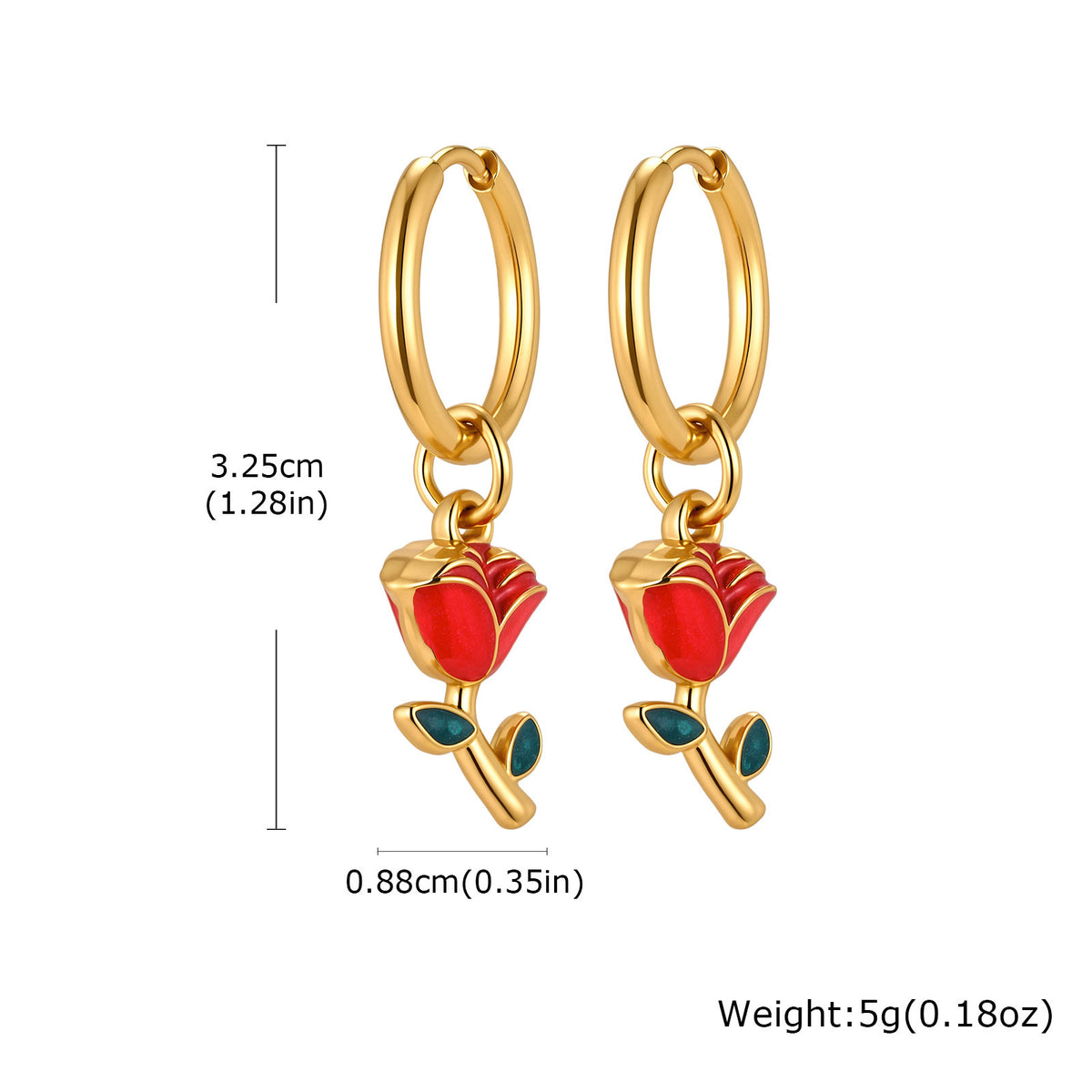 Modern Stainless Steel Earrings