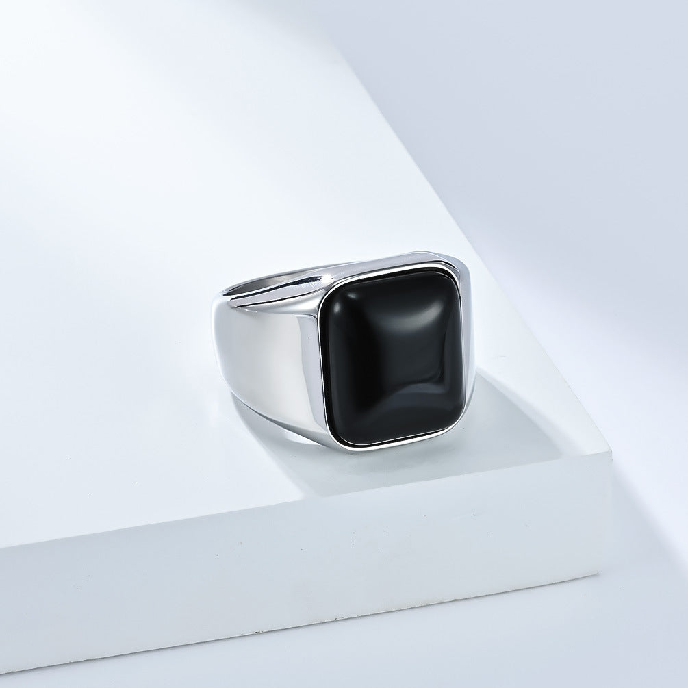 Tiger's Eye Ring - Elegant Literature-Inspired