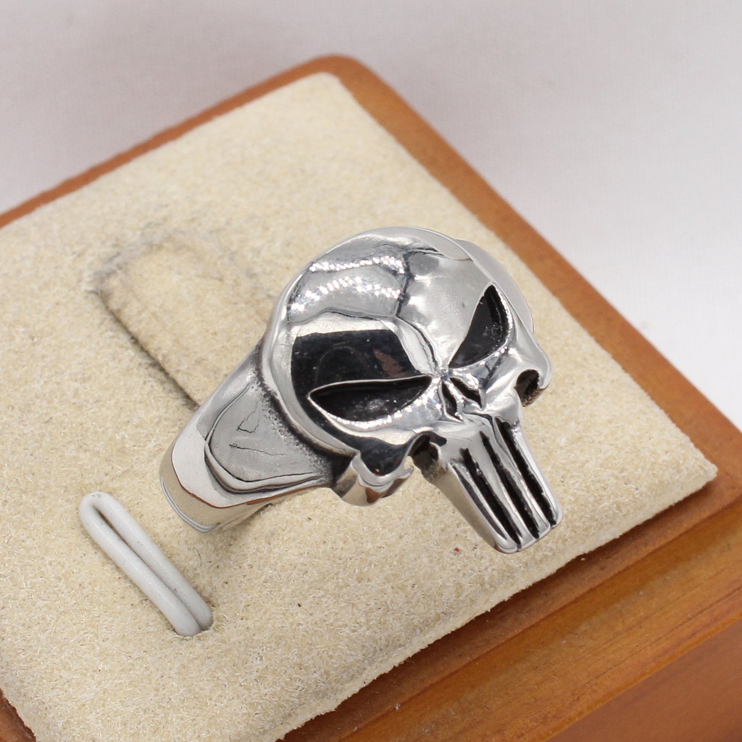 Planderful Jewelry Skull Ring For Men In Steel