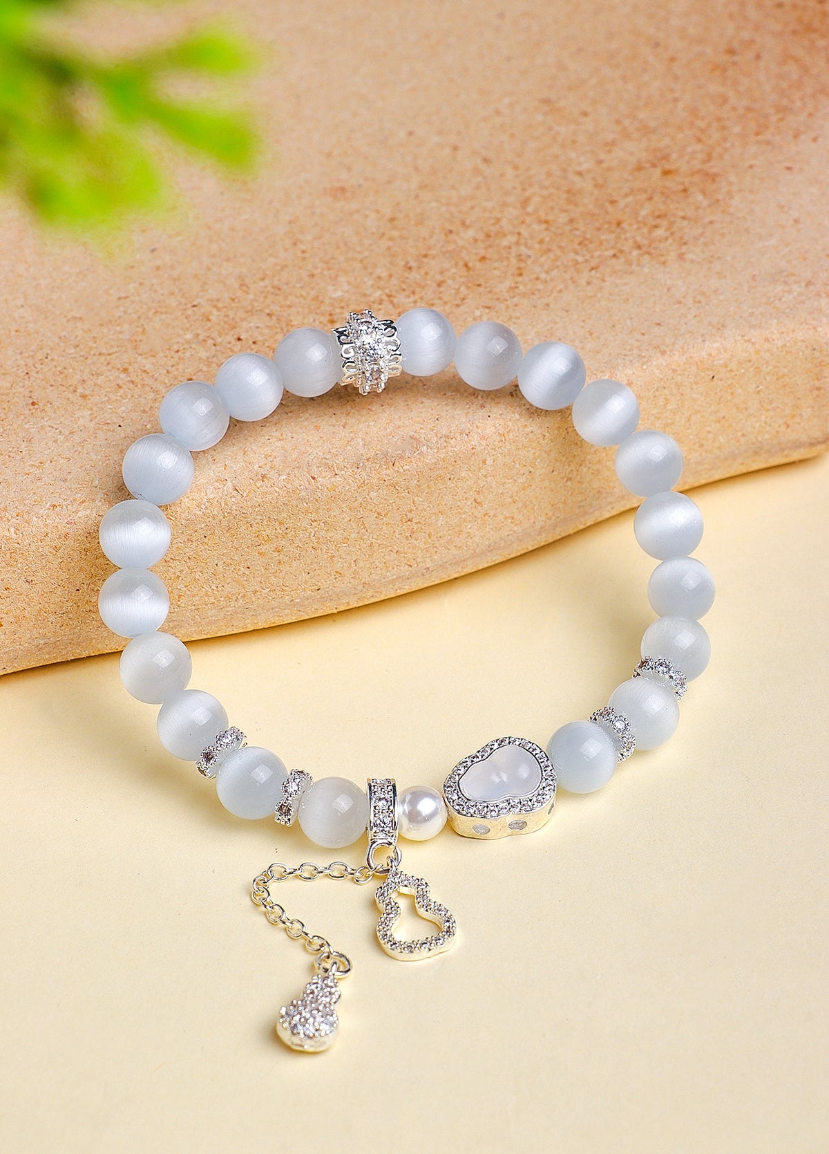 Opal Beaded Bracelet