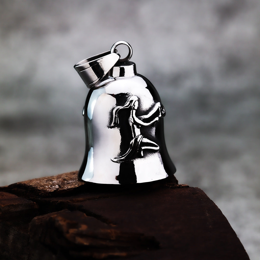 Tree of Life Skull Stainless Steel Men's Pendant Necklace