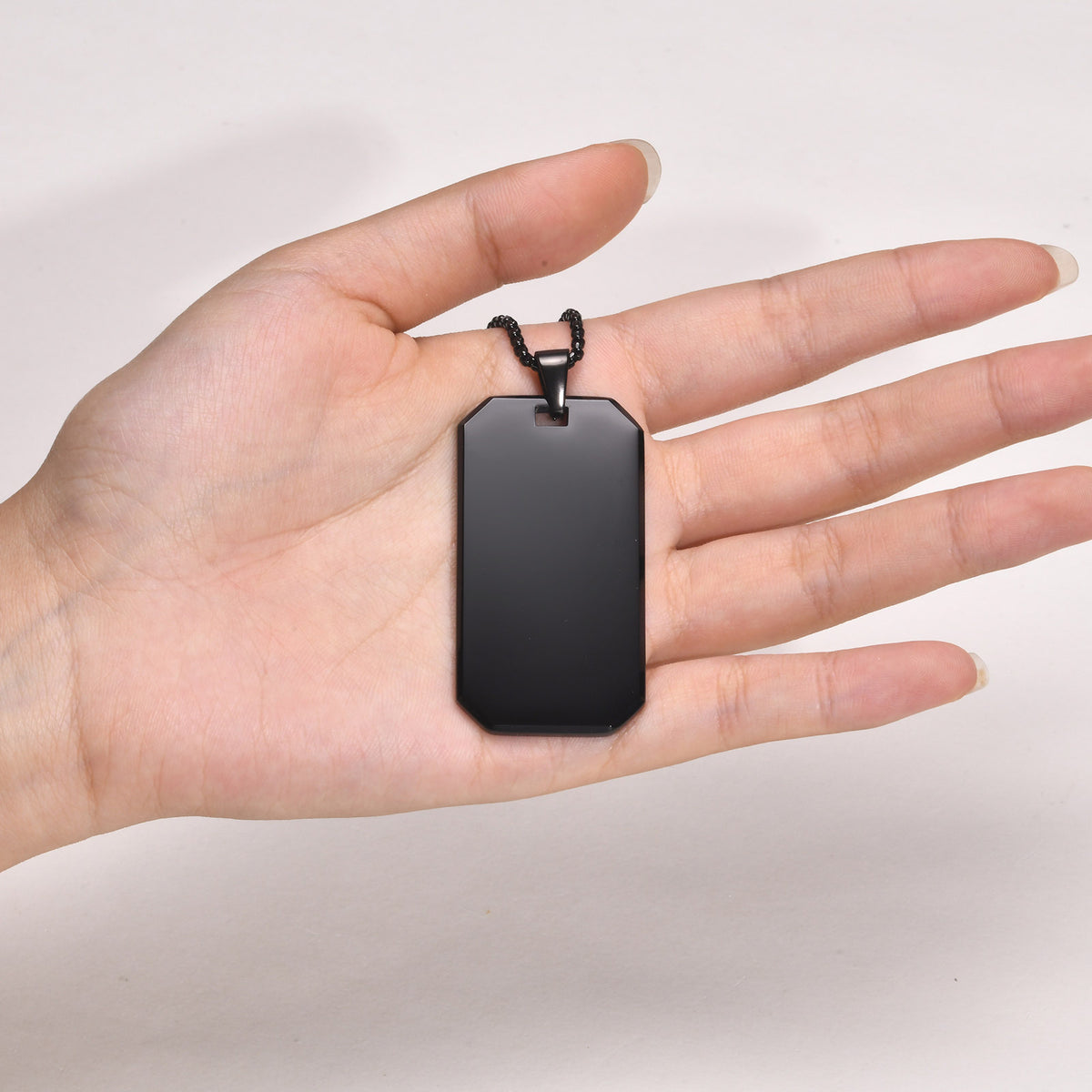 Dog Tag Stainless Steel Necklace for Men