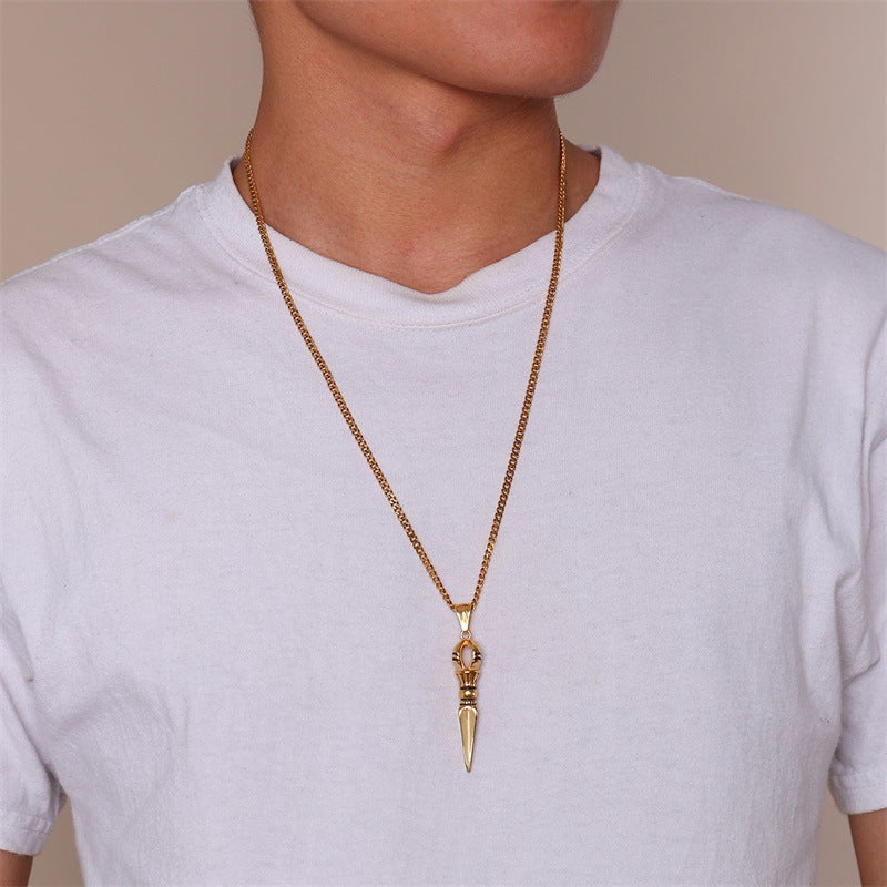 Film And Television Peripheral Jewelry Stainless Steel Pendant