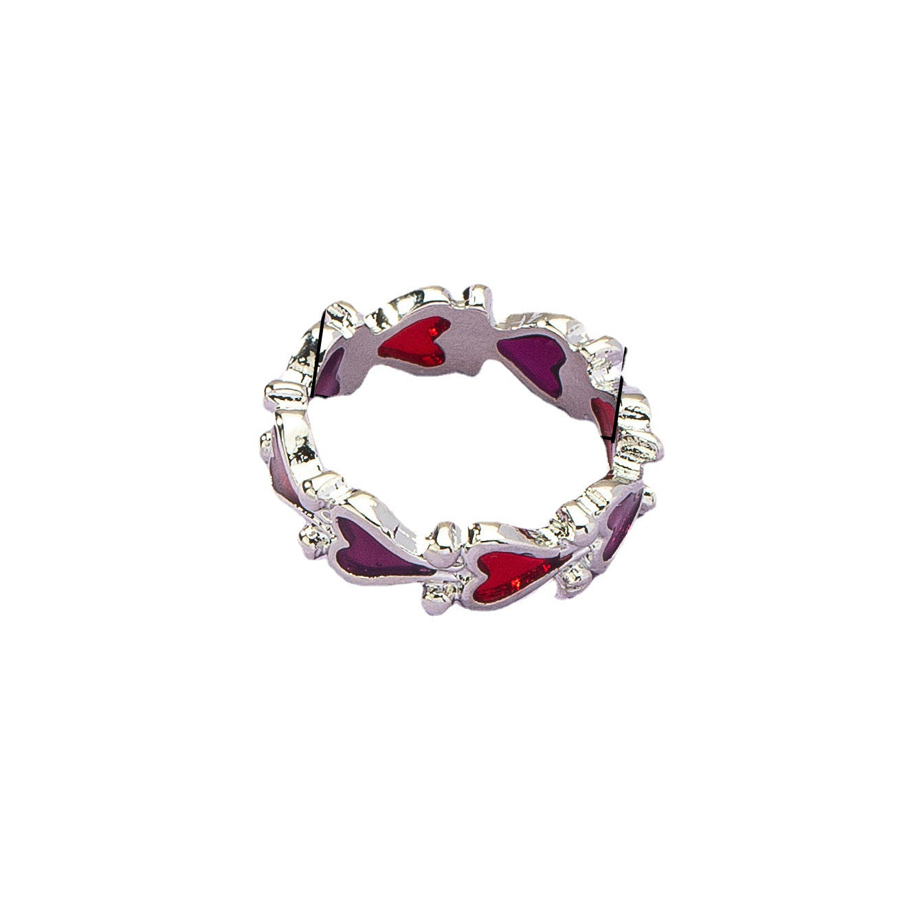 European and American Spring Jewelry Collection - Vienna Verve Love Dropping Oil Ring