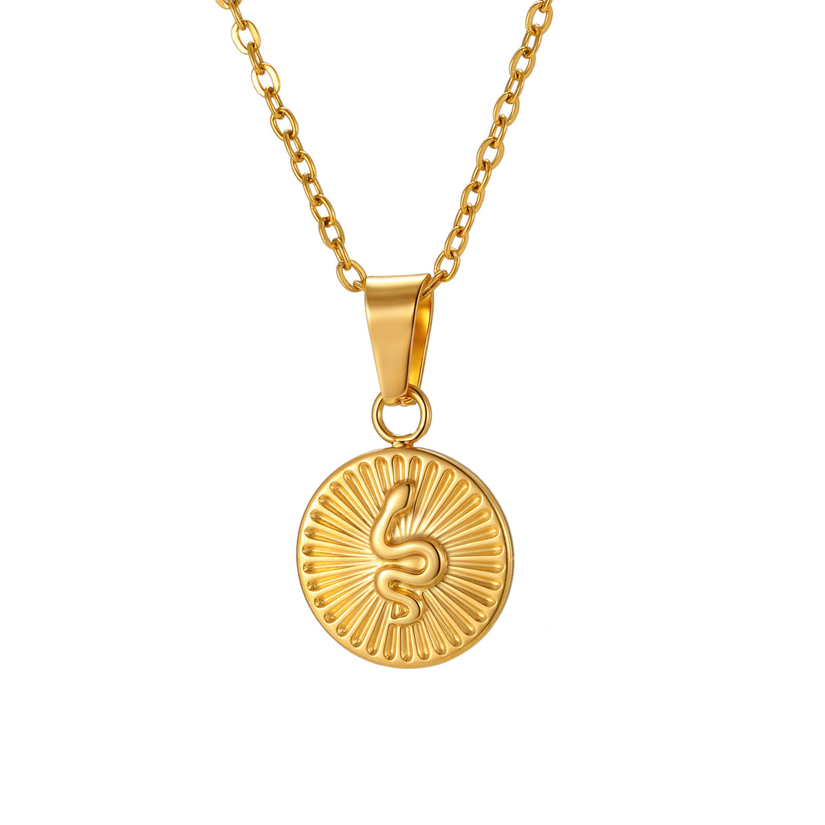 Snake Stainless Steel Necklace for Women