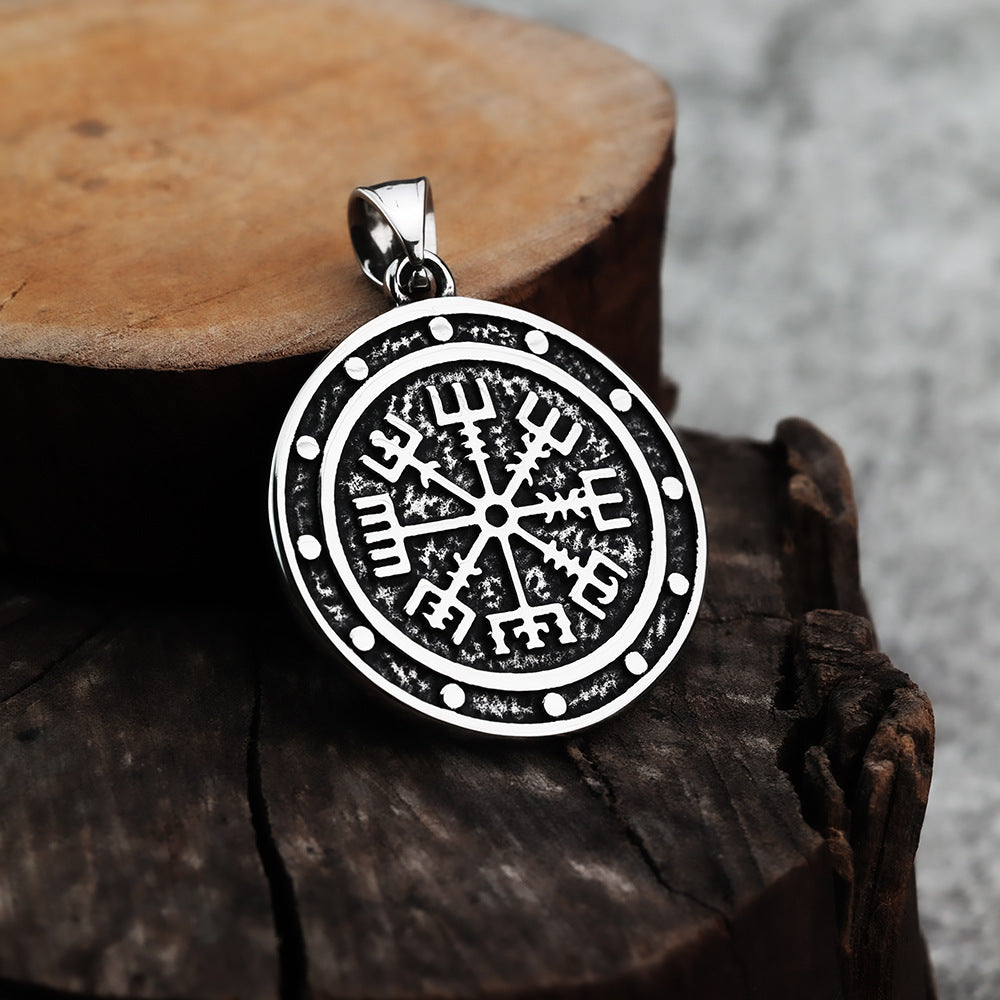 European And American Style Viking Compass Pendant Jewelry