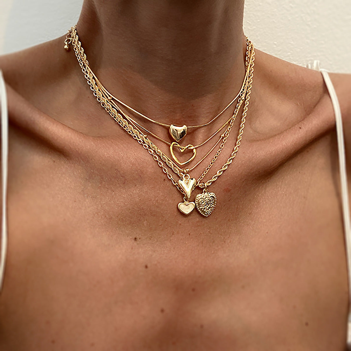 Planderful Vienna Verve Necklace – Personalized Love-Shaped Pendant