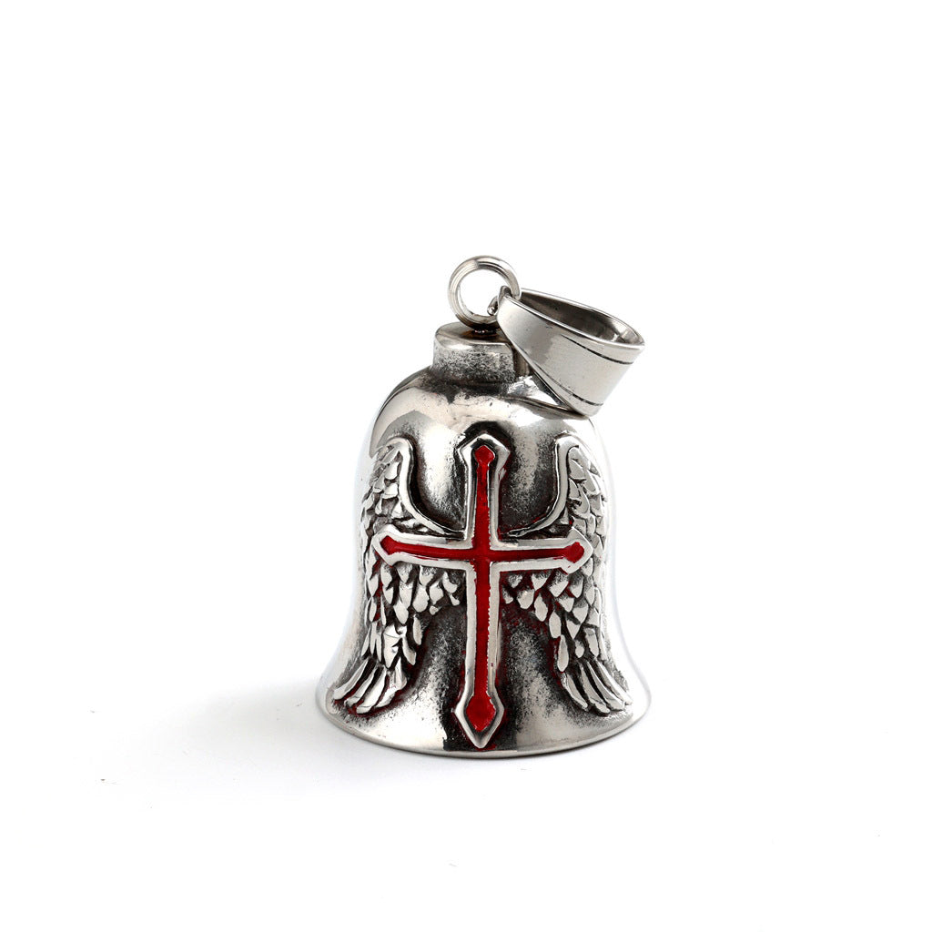 Vintage Stainless Steel Pendant Necklace