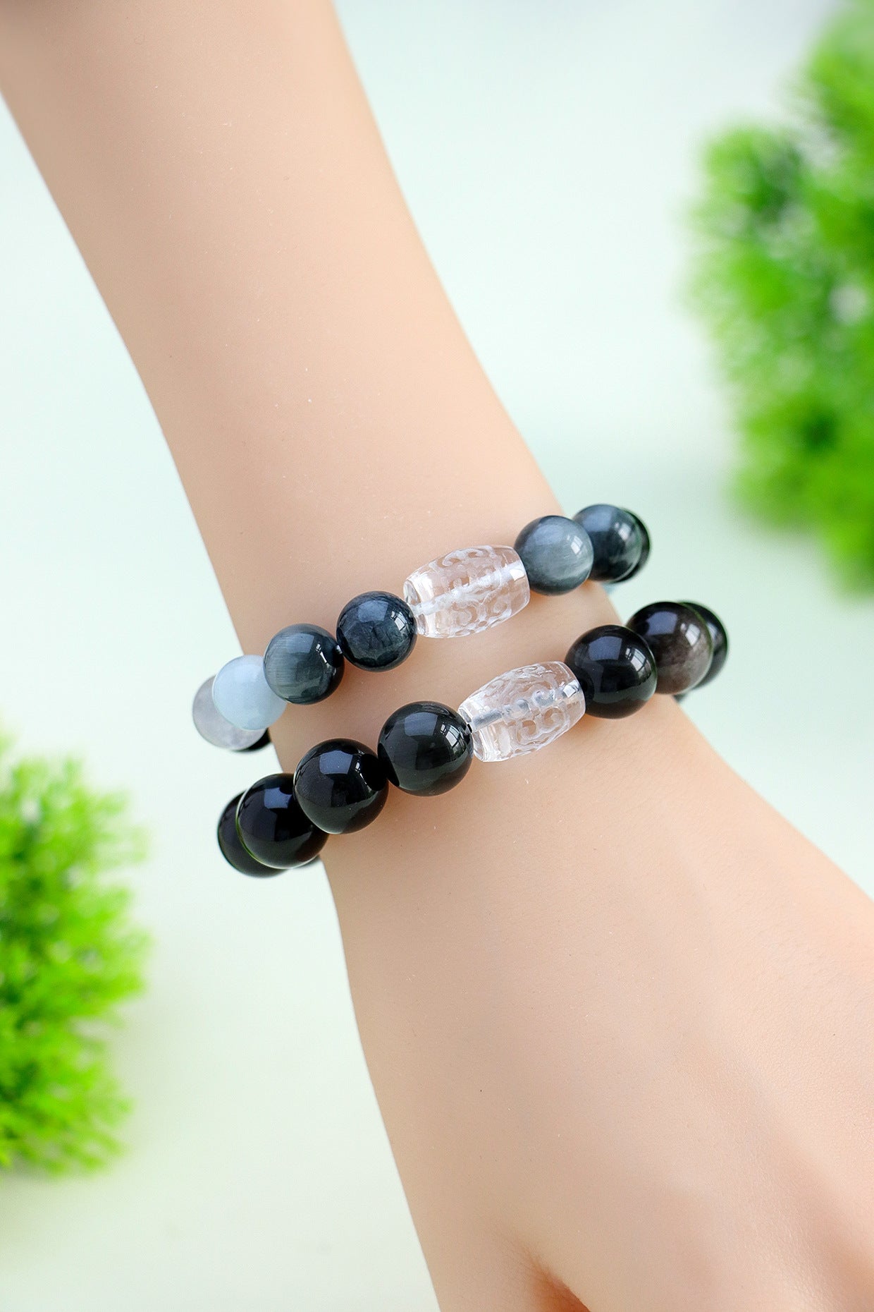 Planderful Fortune's Favor Bracelet – Elegant Crystal Beaded Design