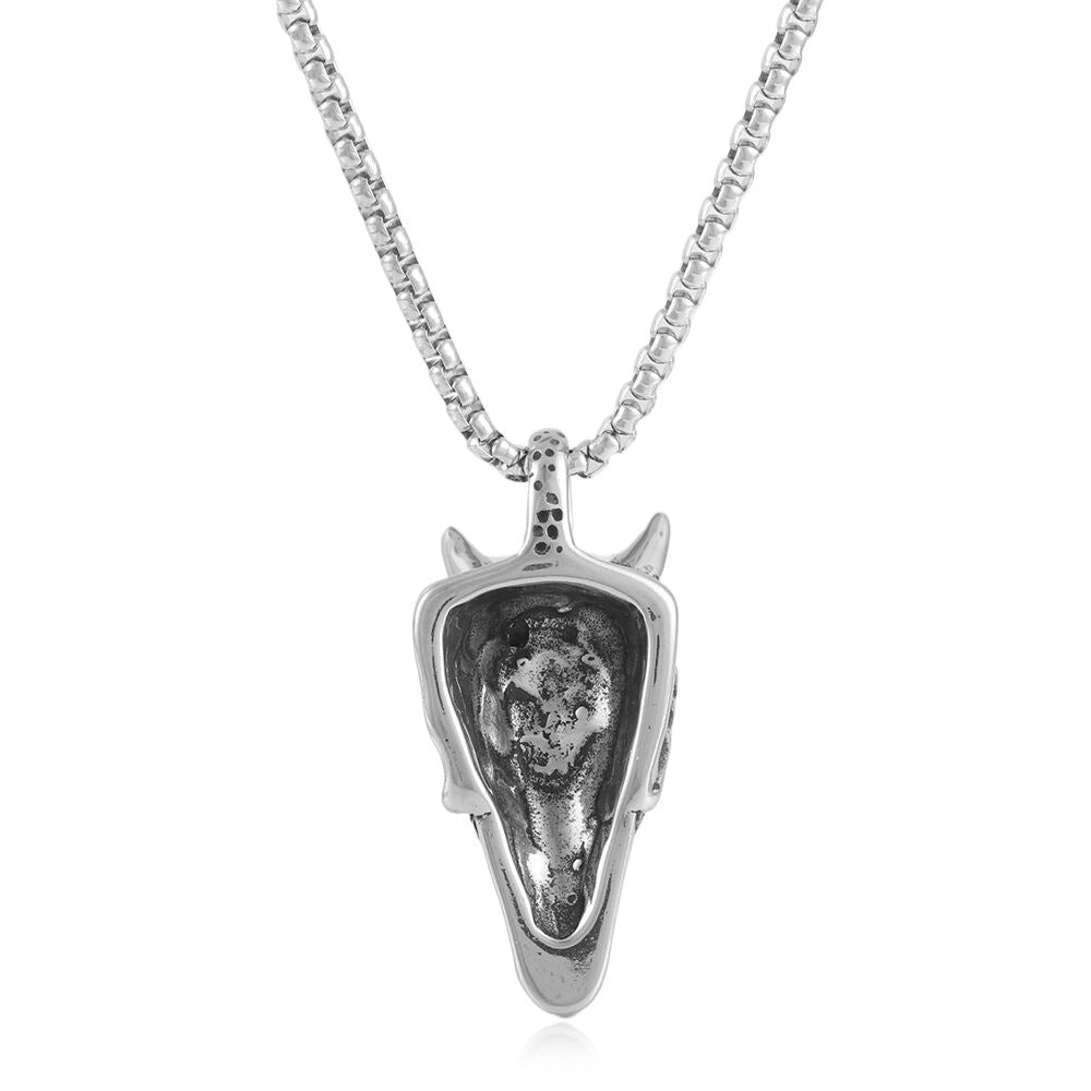 European And American Stainless Steel Dragon Pendant Necklace