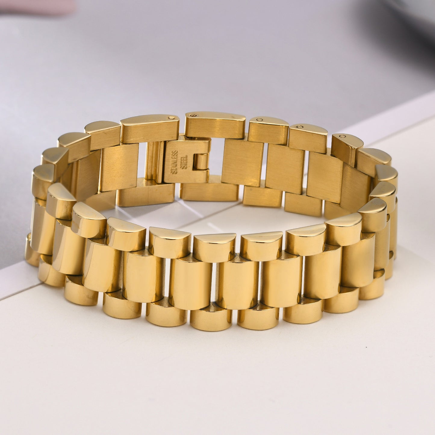 Bracelets Cross-border Accessories Titanium Steel Bracelet Men's Bracelet European and American