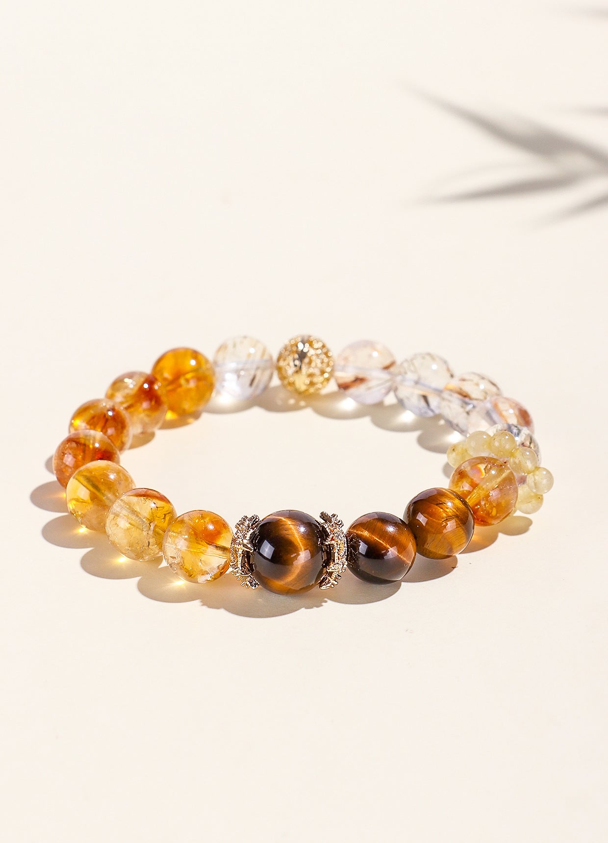 Planderful Fortune's Favor Bracelet – Premium Natural Crystal Beads