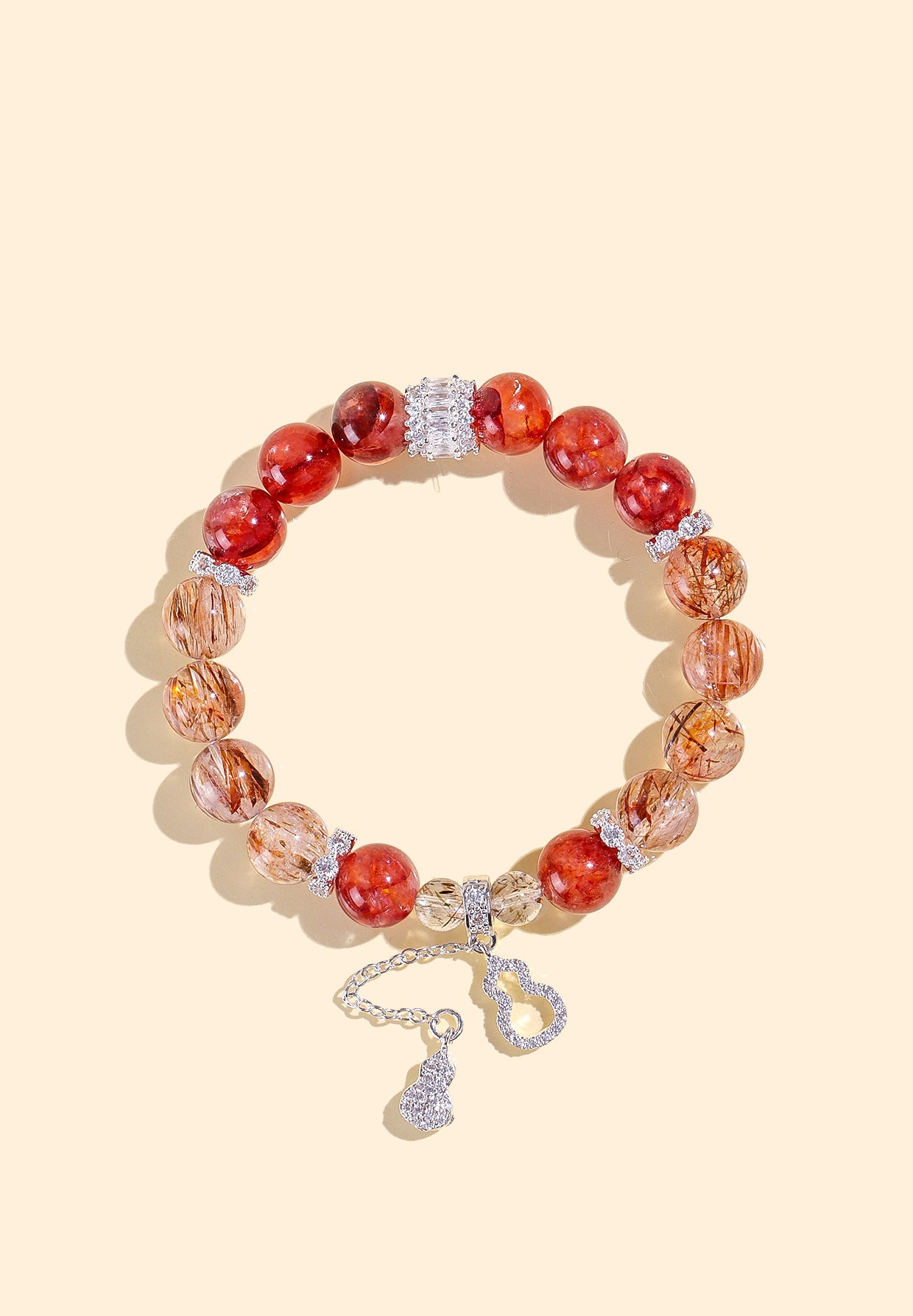 Planderful Fortune's Favor Bracelet – Elegant Natural Crystal Design