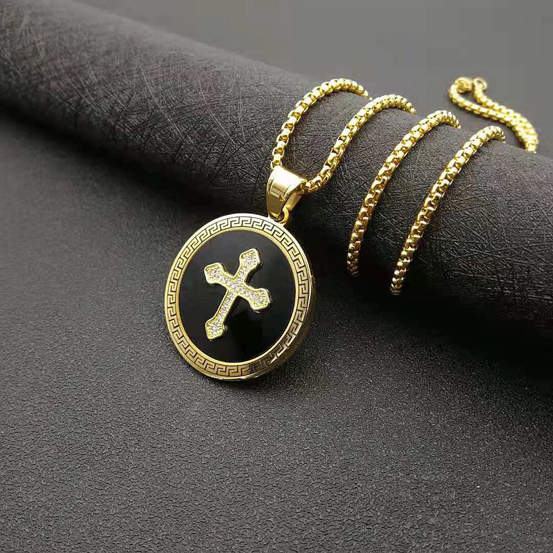 Steel Necklace – Minimalist Hip Hop Pendant