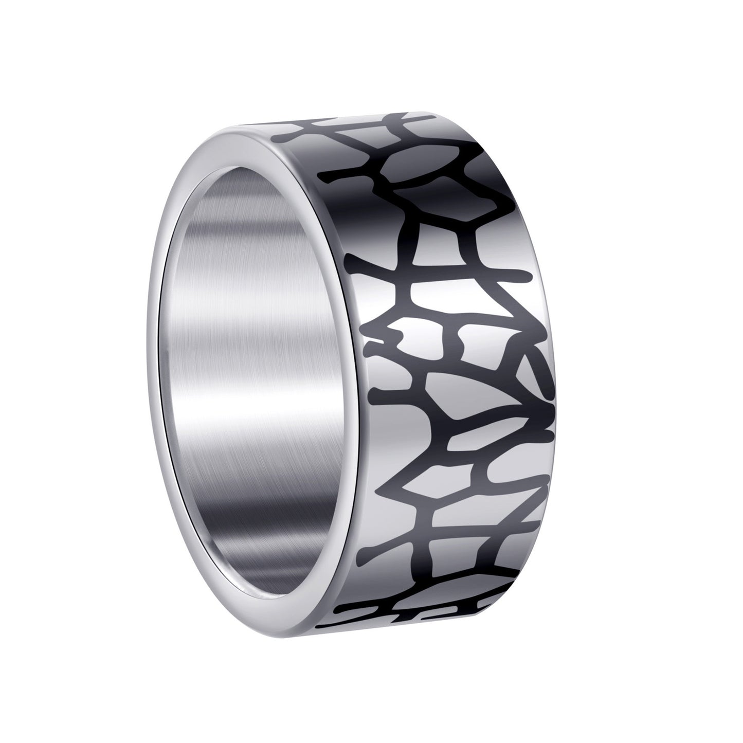 Planderful Titanium Ring For Men 10mm Does Not Fade