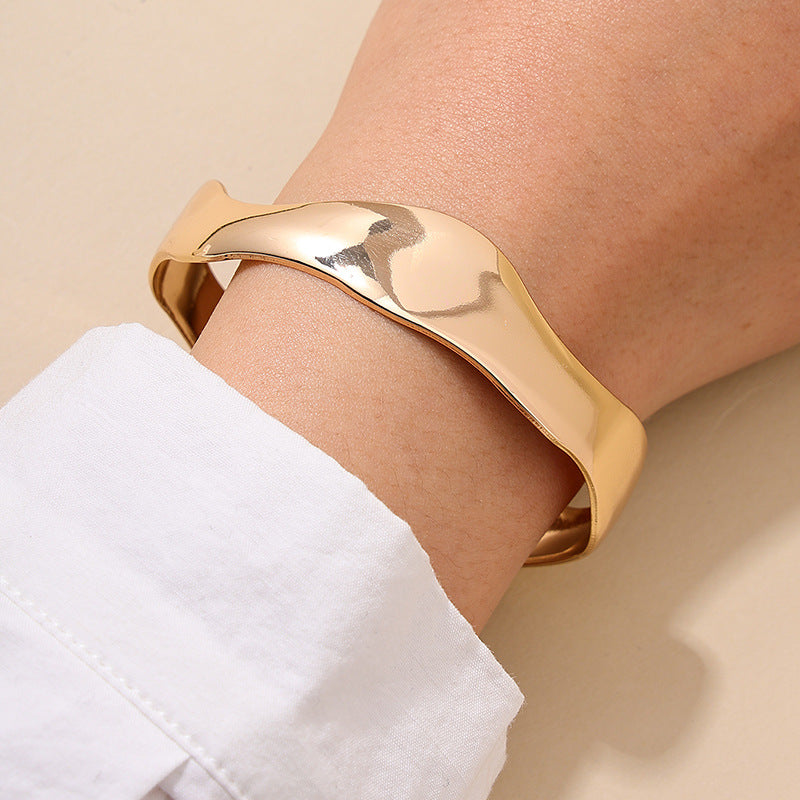 Vintage Inspired Geometric Bracelet with a Touch of Vienna Verve