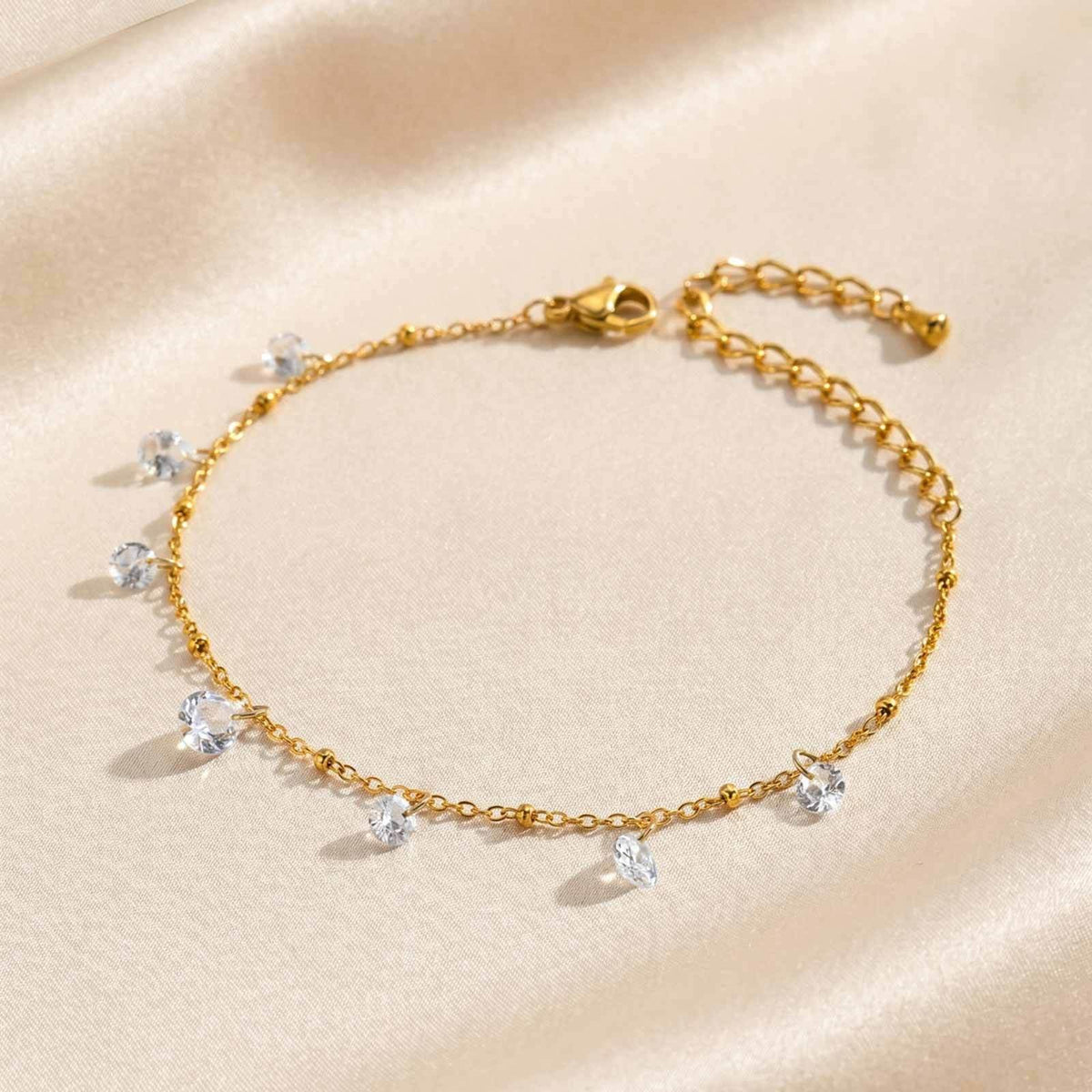 Zircon Stainless Steel Bracelet
