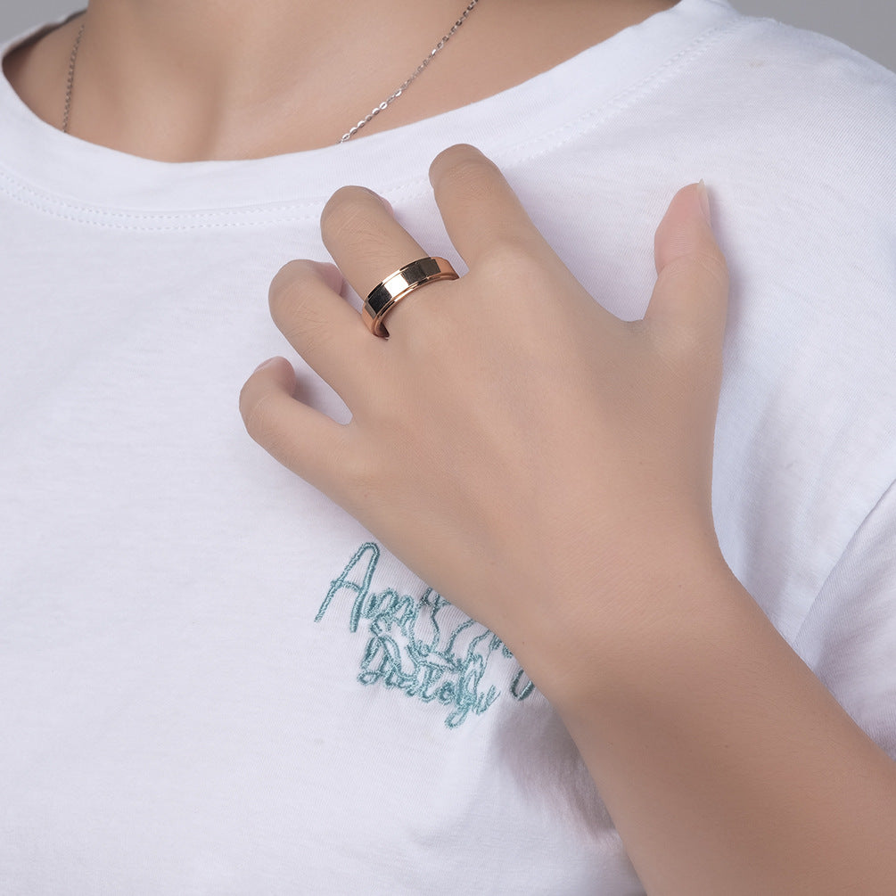 Steel Ring – Minimalist Unisex