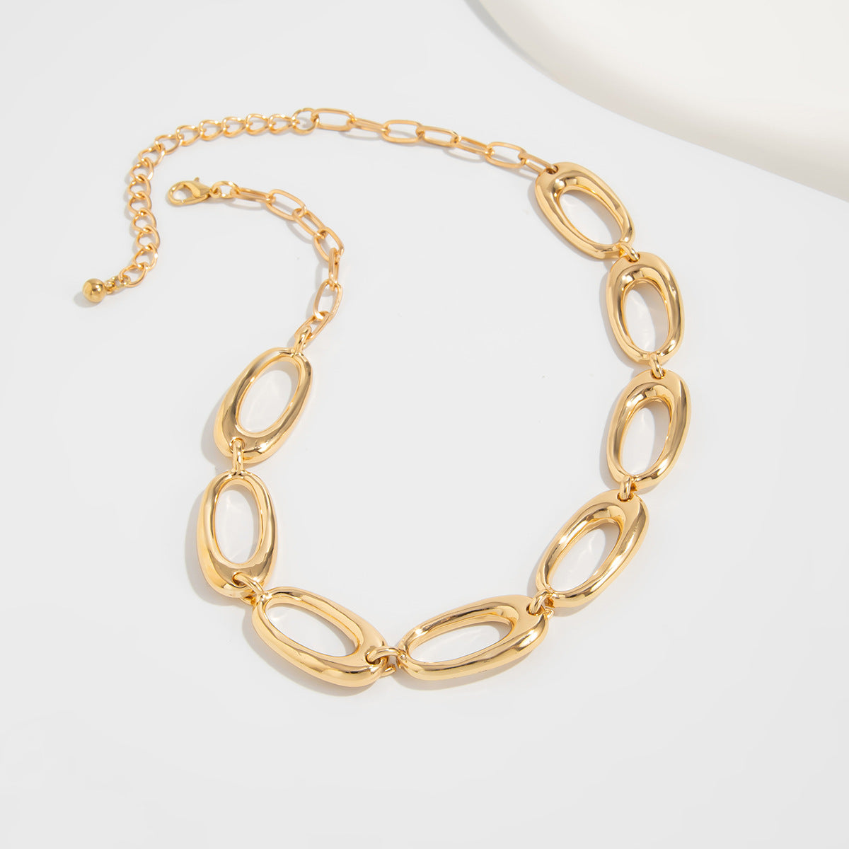 Minimalist Handmade O-Link Necklace