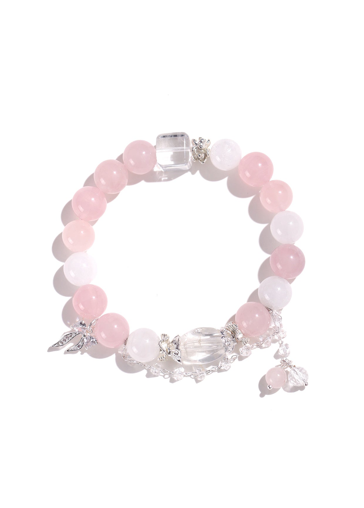 Planderful Fortune's Favor Bracelet – Elegant Freshwater Pearl and Crystal Design