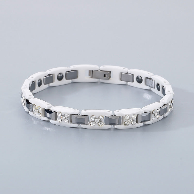 Planderful Dopamine Magnet Tungsten Bracelet Unisex