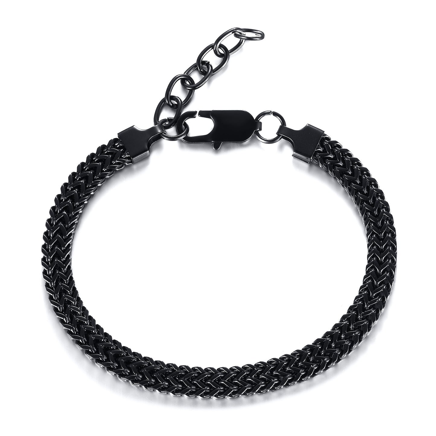 Men's Simple And Fashionable Stainless Steel Chain Bracelet