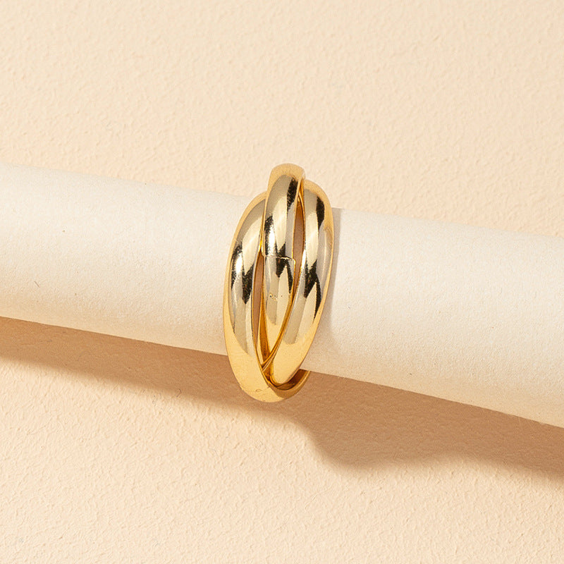 European & American Elegance: Exquisite Metal Rings, Layered Designs, and Trendy Bracelets