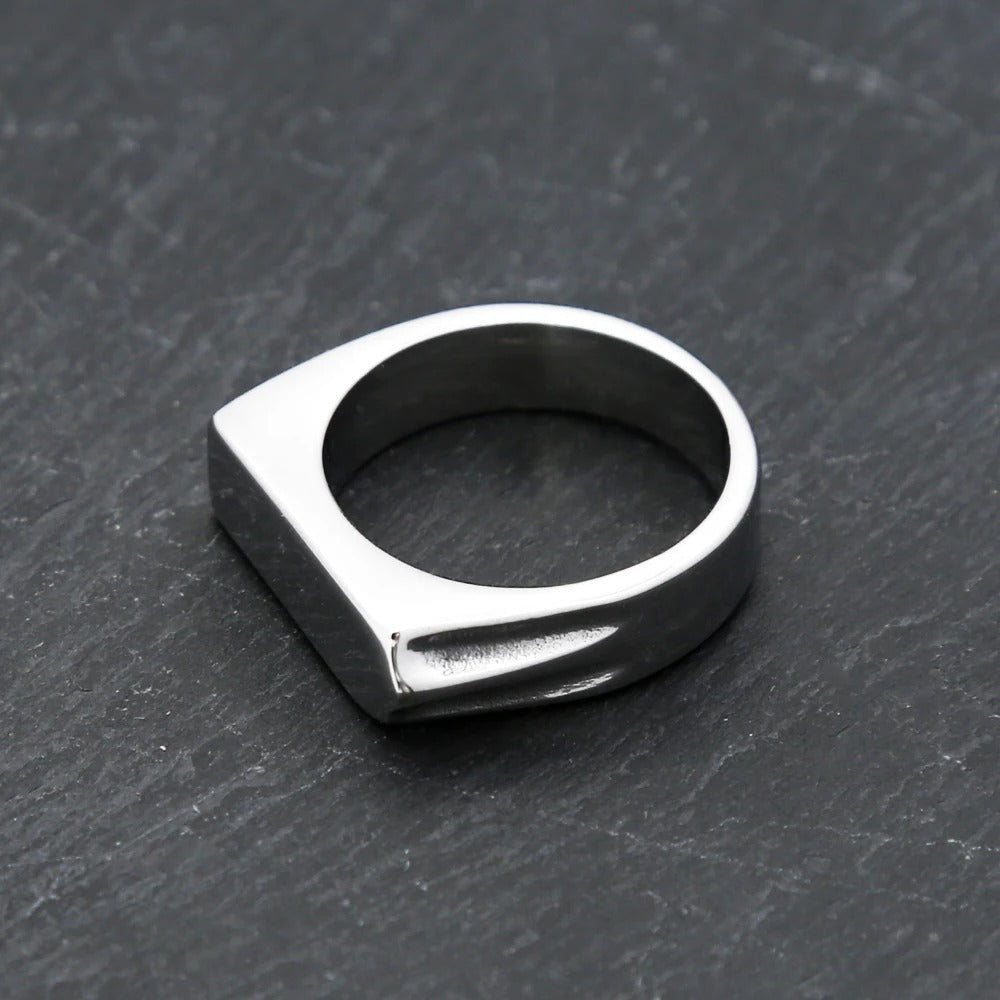 Minimalist Stylish Stainless Steel Ring
