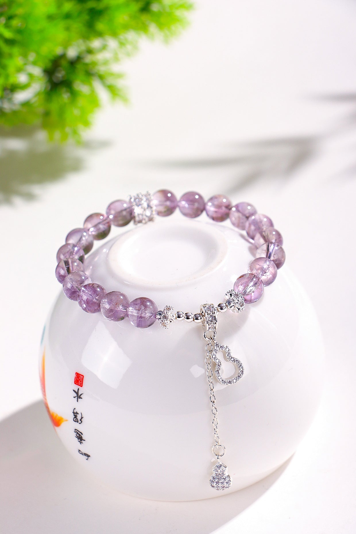 Planderful Fortune's Favor Amethyst Bracelet – Elegant Women's Fashion Accessory