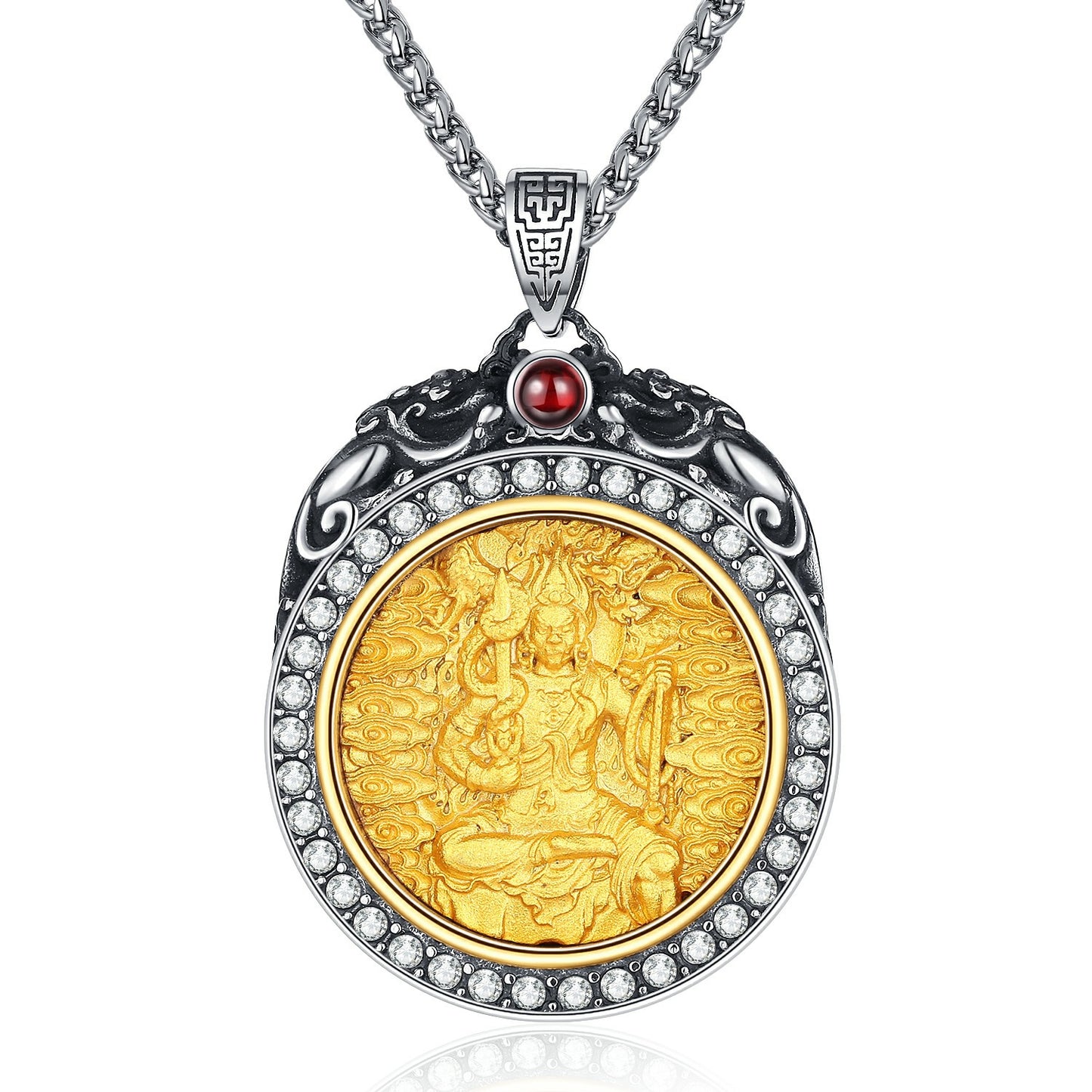 Zircon Necklace – Vintage for Men