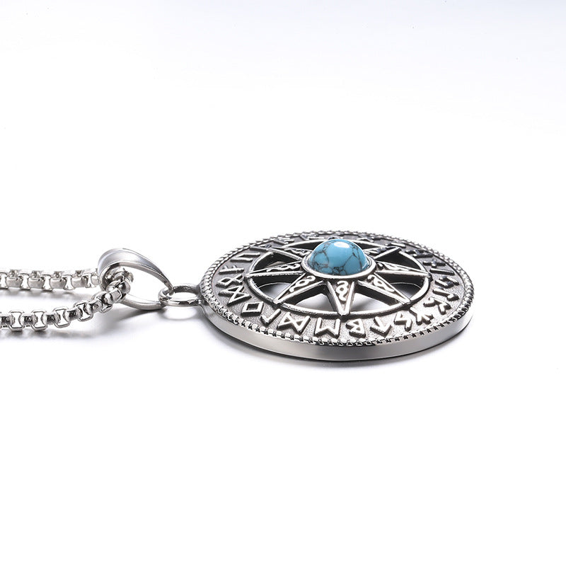 Steel Necklace – Vintage Men's Necklace