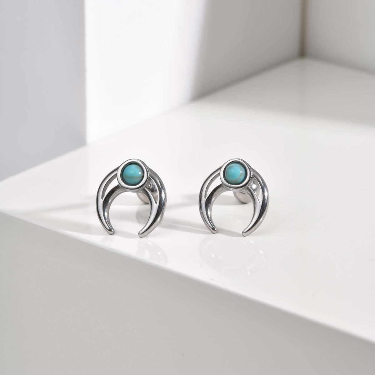 Stainless Steel Punk Earrings